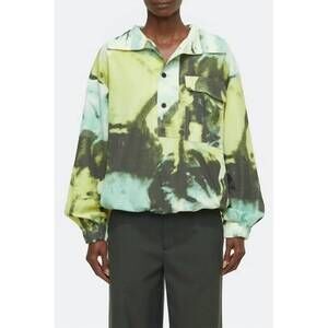 NEW CLOSED half button hoodie in primary yellow